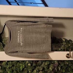 Embrace Imperfection sweater